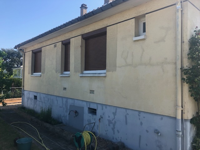 Rénovation extérieure avant travaux à Cergy