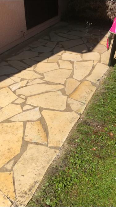 Nettoyage allee acheres 78260 après