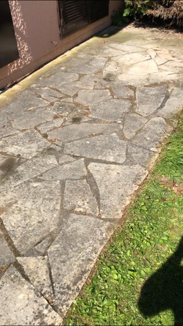 Nettoyage allee acheres 78260 avant