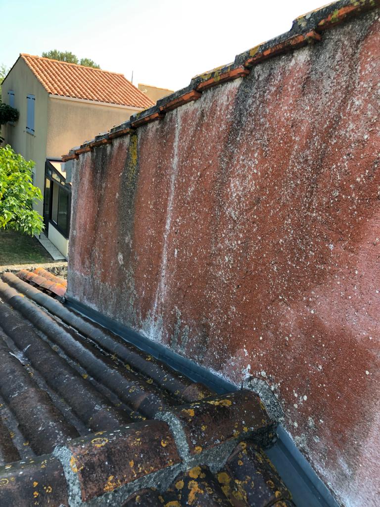 Nettoyage facade acheres 78260 avant