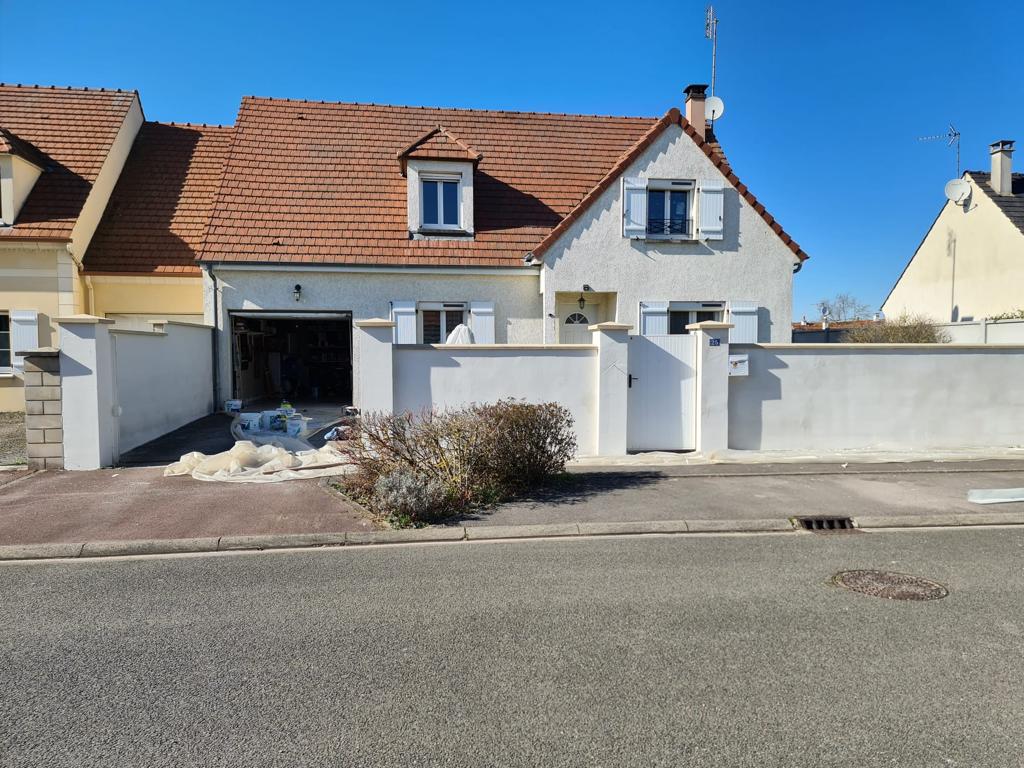 Nettoyage mur cloture acheres 78260 après